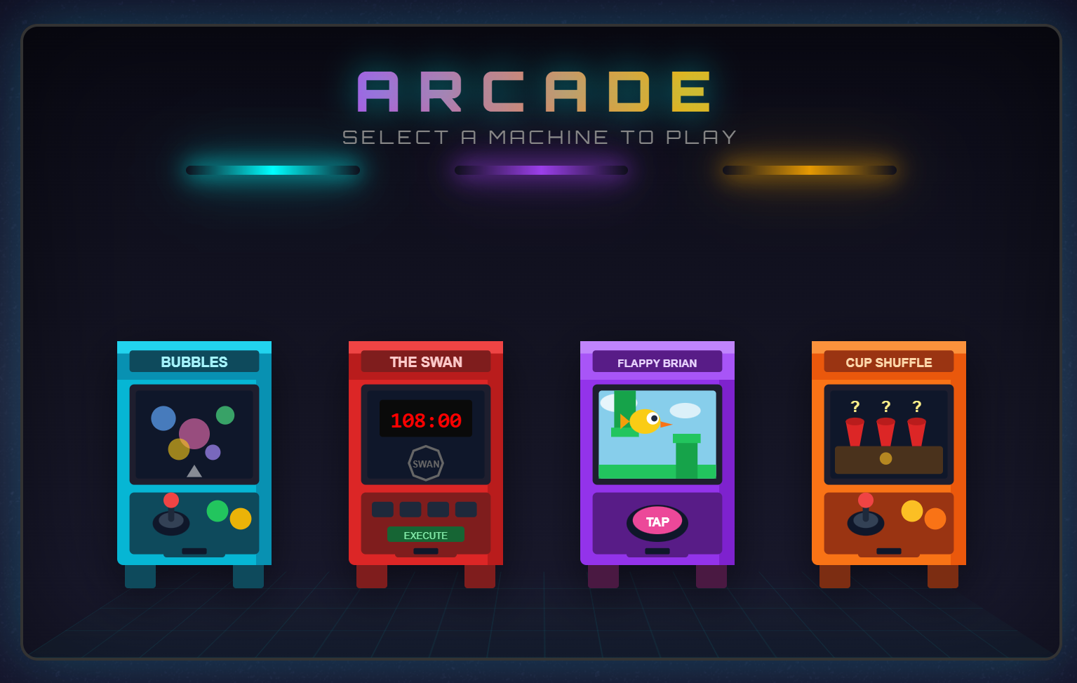 Arcade Games Screenshot